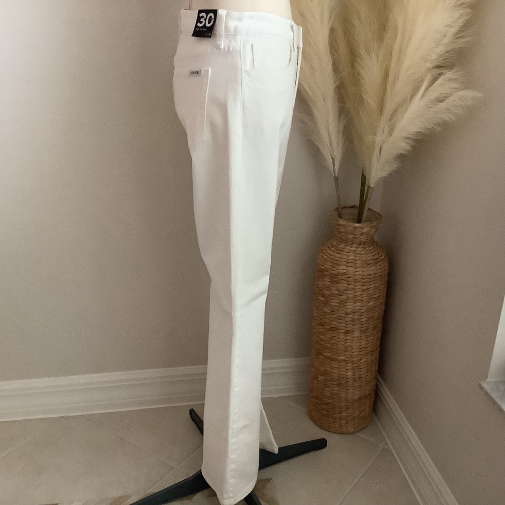 Joe’s High Rise Flare White Jeans, Size 30, NWT - Picture 2 of 16